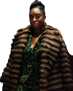 Cece Marshall Fightland Fur Coat - Image 2